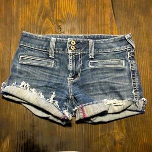 Ariat denim cut-off jean shorts size 28